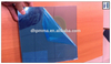 Plastic two way see-through mirror