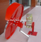 Roadway traffic safety acrylic convex mirror indoor outdoor use