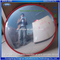24'' wide angle acrylic convex mirror with pp plastic back cover in door