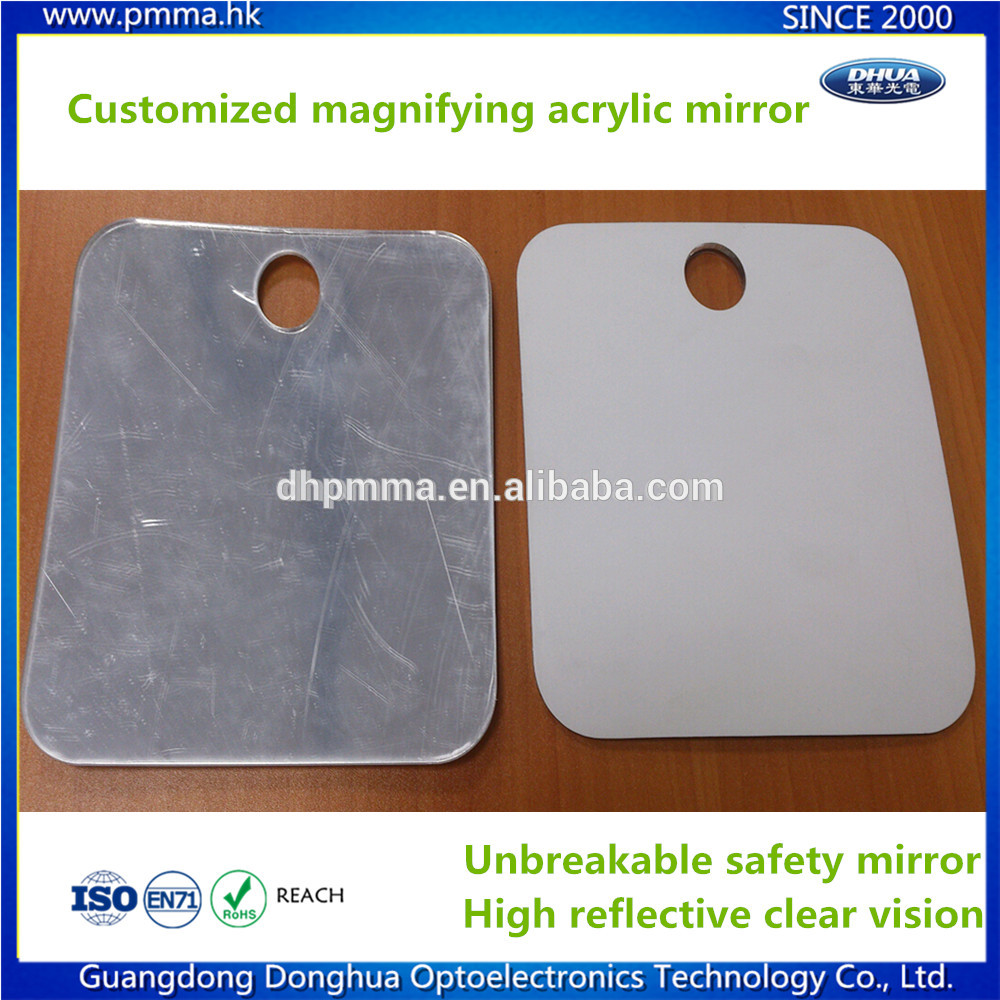 acrylic make-up mirror with magnifying