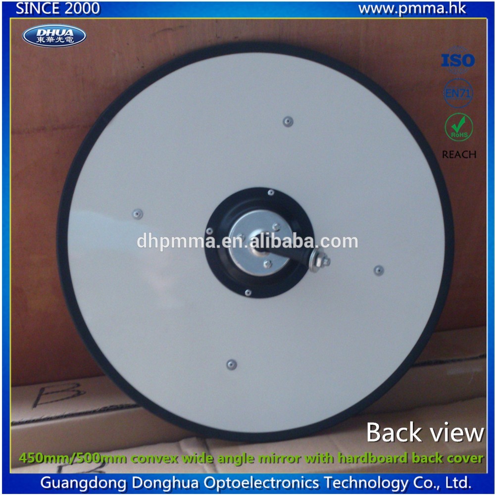 Adjustable safety convex mirror for security