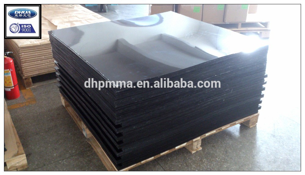 Extruded Black Acrylic Sheet 4fx8f, Colored PMMA Sheet