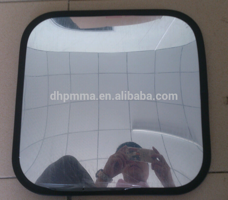 square convex mirror indoor